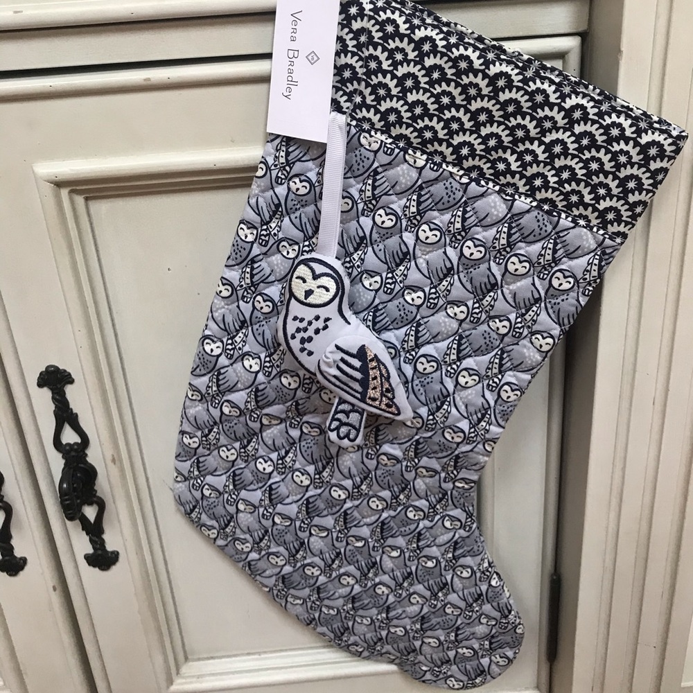 NEW Vera Bradley Holiday Stocking & Ornament Set